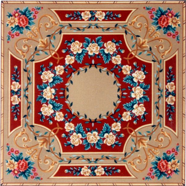 Рисунок для вышивания Soulos (канва жесткая), Панно с орнаментом, 90х90 см, 35.164