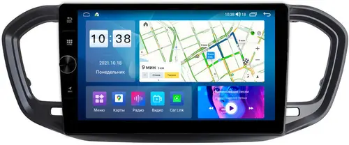 Магнитола для Lada Vesta NG 2022+ (без штатного экрана) - Parafar PF764LHDAV на Android 12, Быстрая, CarPlay, 4G SIM-слот