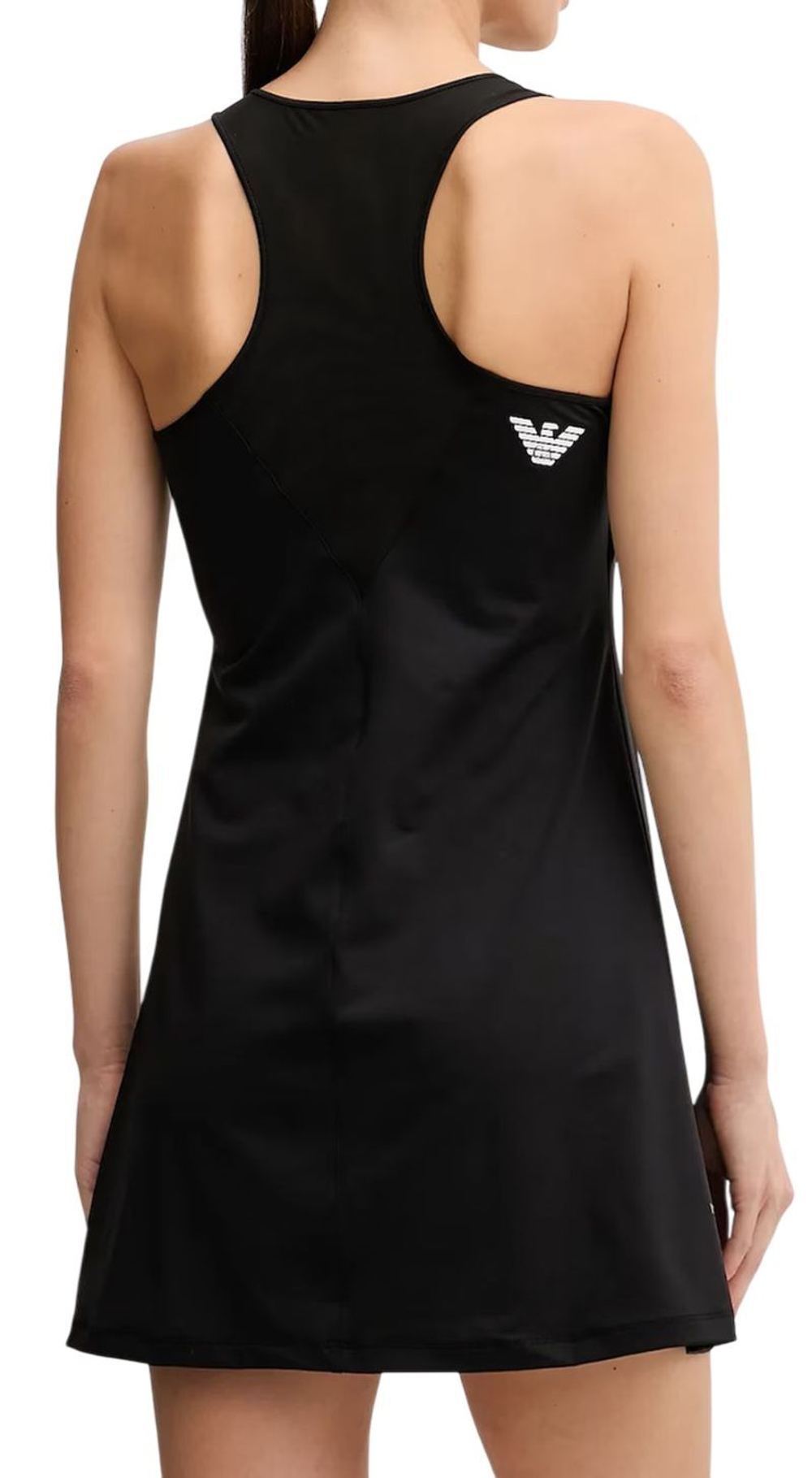 Теннисное платье EA7 Woman Jersey - black beauty