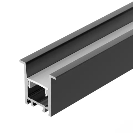 Профиль SL-COMFORT-2322-F-2000 ANOD BLACK (Arlight, Алюминий) 031771