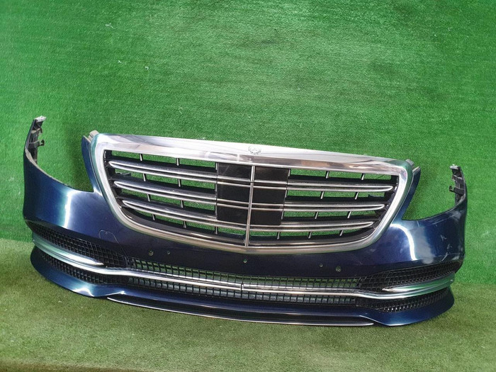 Бампер передний Mercedes S W222 (17-20) (В сборе)