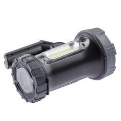 Светодиодный фонарь ЭРА PA-703 прожекторный аккумуляторный IP65 поворотная рукоять с раскладными подставками | Прожекторные фонари
