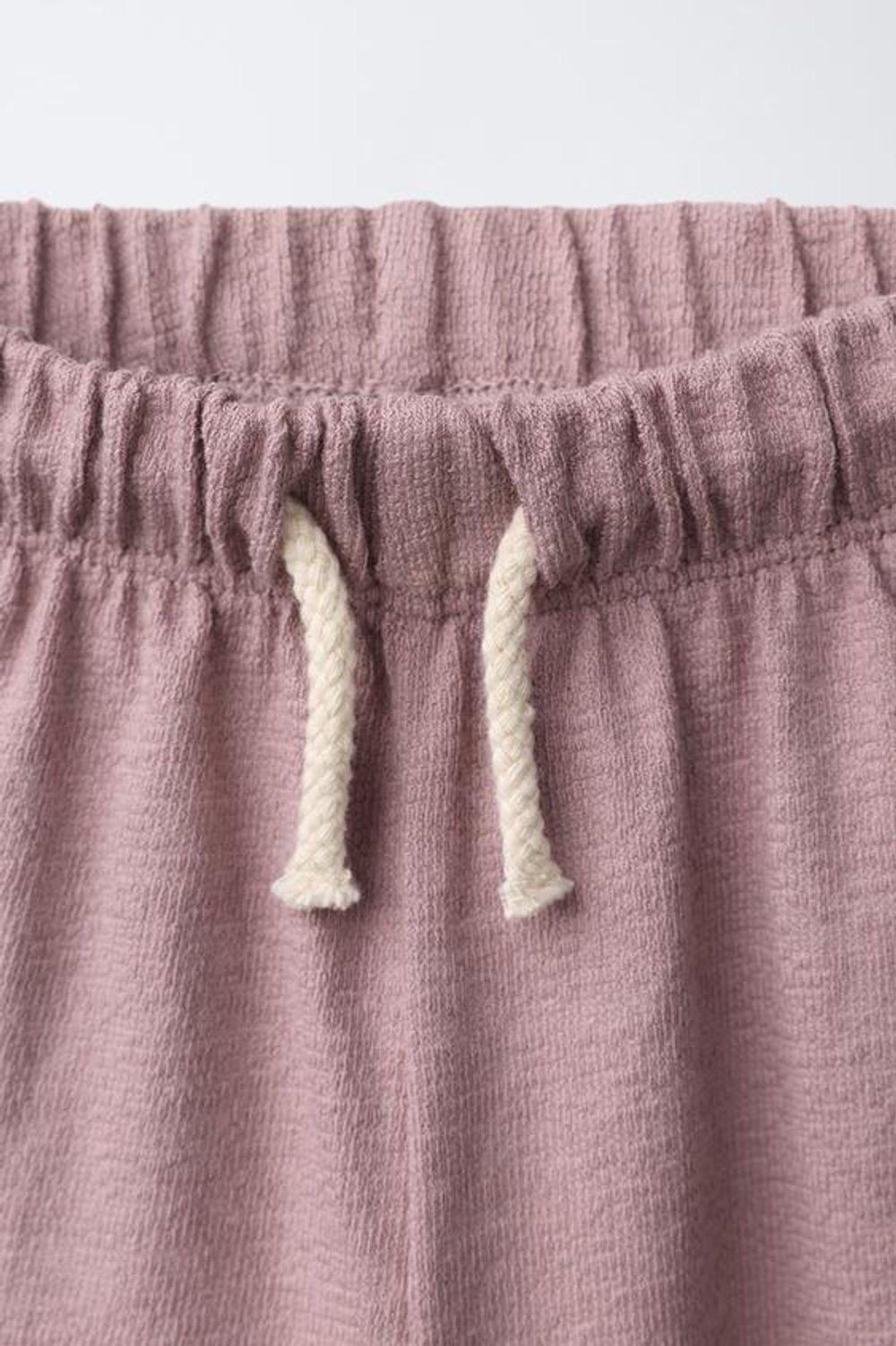 ZARA ОДНОТОННЫЕ БРЮКИ WIDE LEG, РОЗОВЫЙ/ЛИЛОВЫЙ