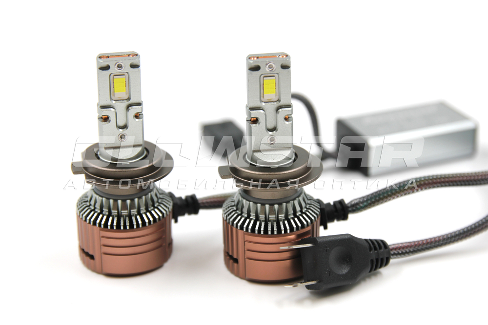 Aozoom P12 H7 с вентилятором 12V 65W 6000Lm (комплект, 2шт)