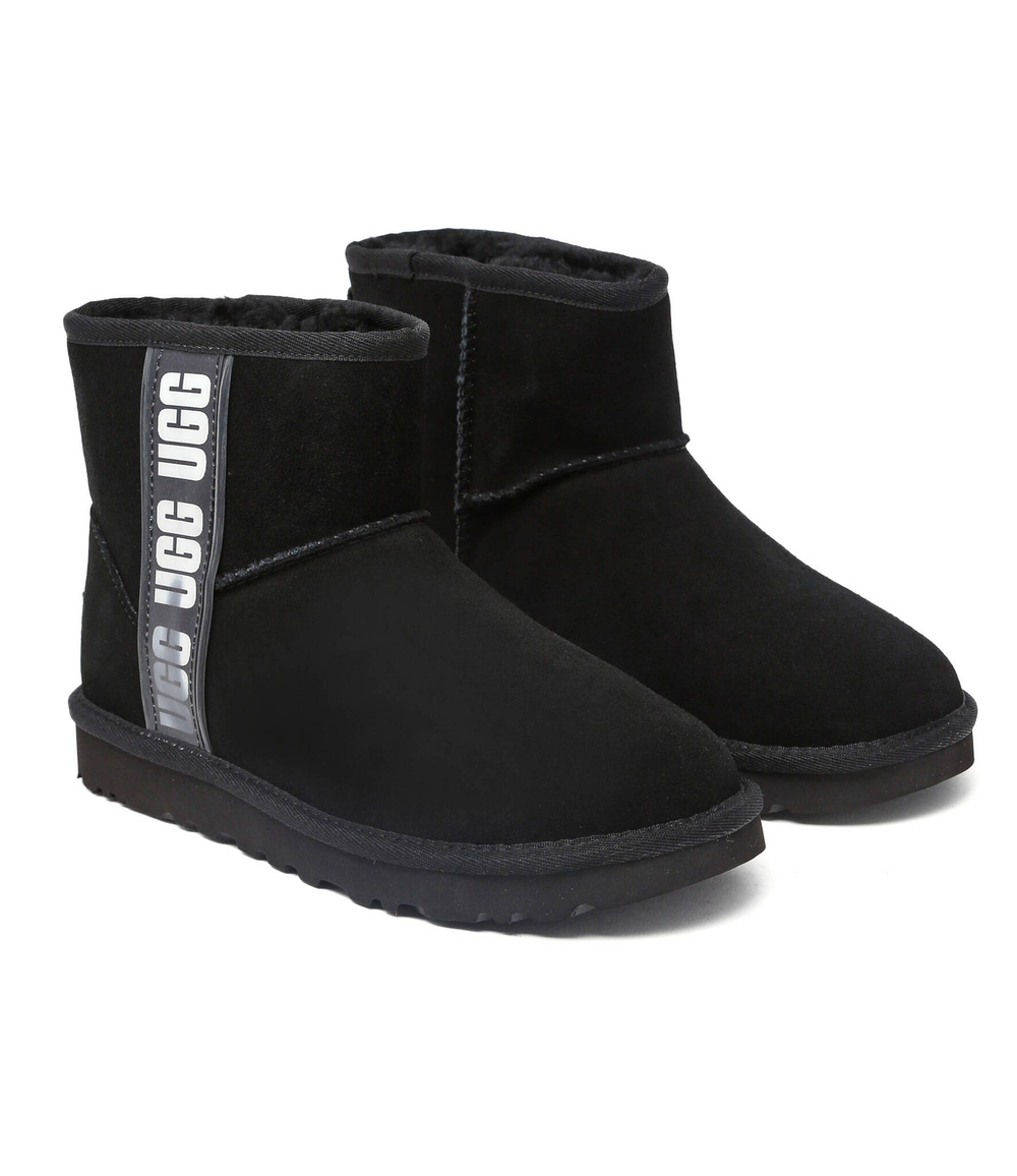 Кожаные угли w classic mini side logo ii UGG - черный(1134962)