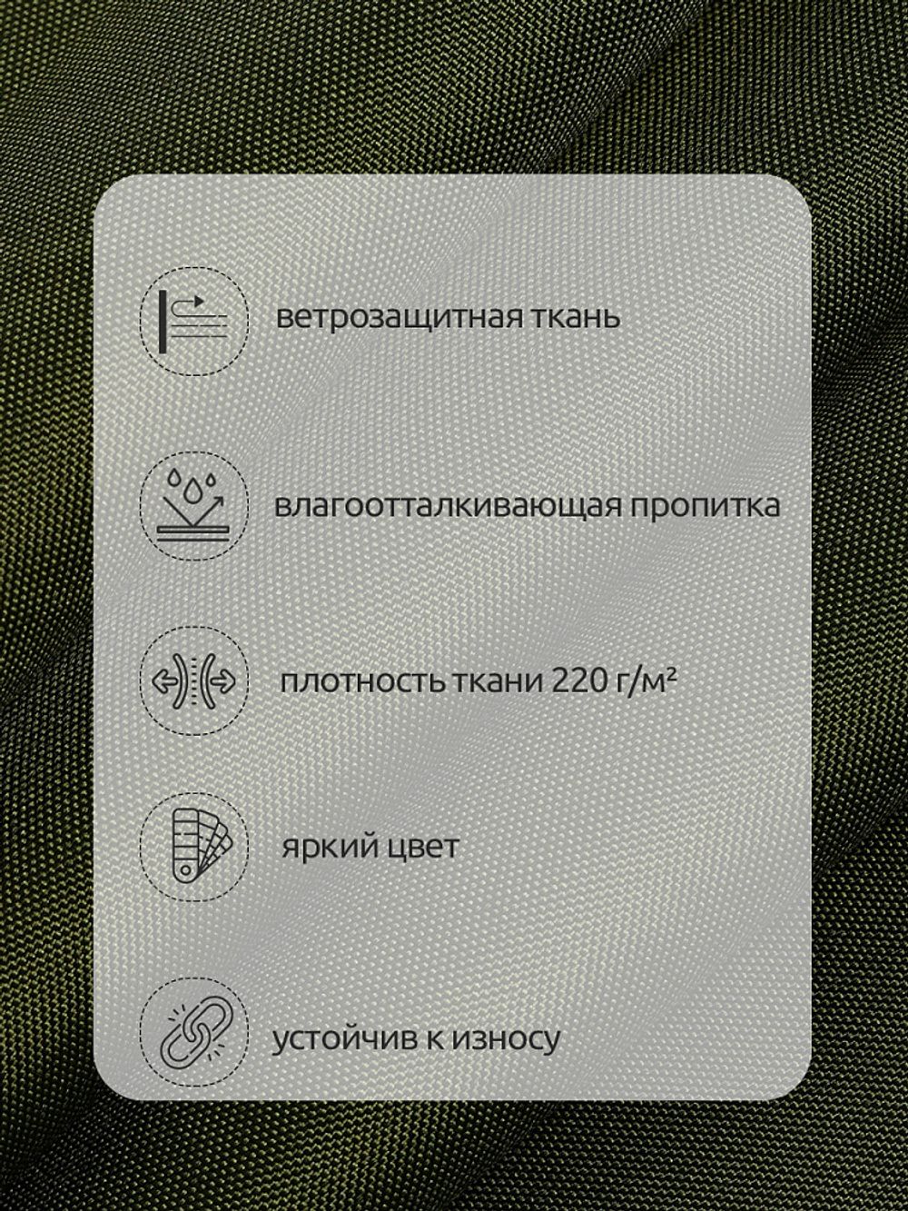 Оксфорд 600D PU1000 220 г/м², 150 см / 1 метр, ОКС.TBY600D.S305.1, S305 хаки