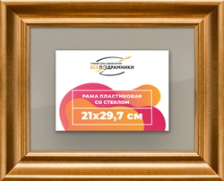 Рамка 21x29,7 для постера и фотографий