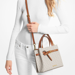 Сумка MICHAEL KORS MK Emilia Logo, 35H0GU5S1B-VANILLA