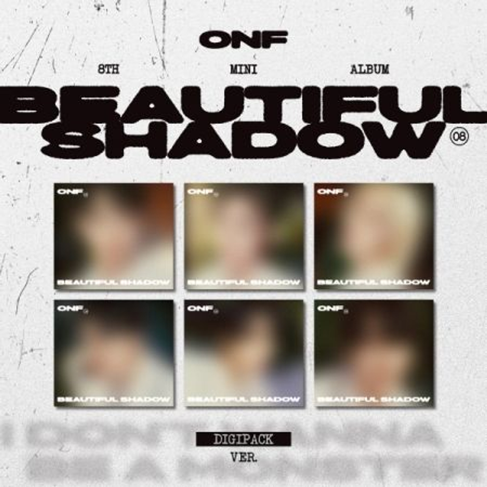 Альбом ONF - BEAUTIFUL SHADOW 8th Mini Album DIGIPACK RANDOM Version
