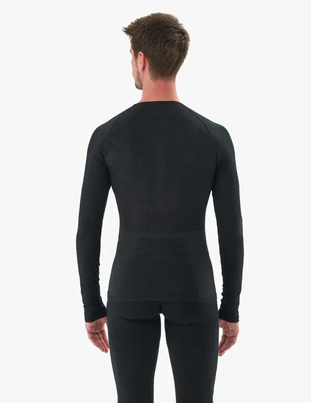 Футболка с длинным рукавом мужская On/Off Base Layer LS Top M black