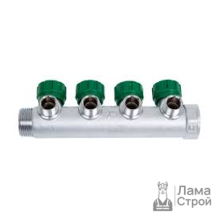 Коллектор плоский FAR на 1 × 3/4 с 4 вых
