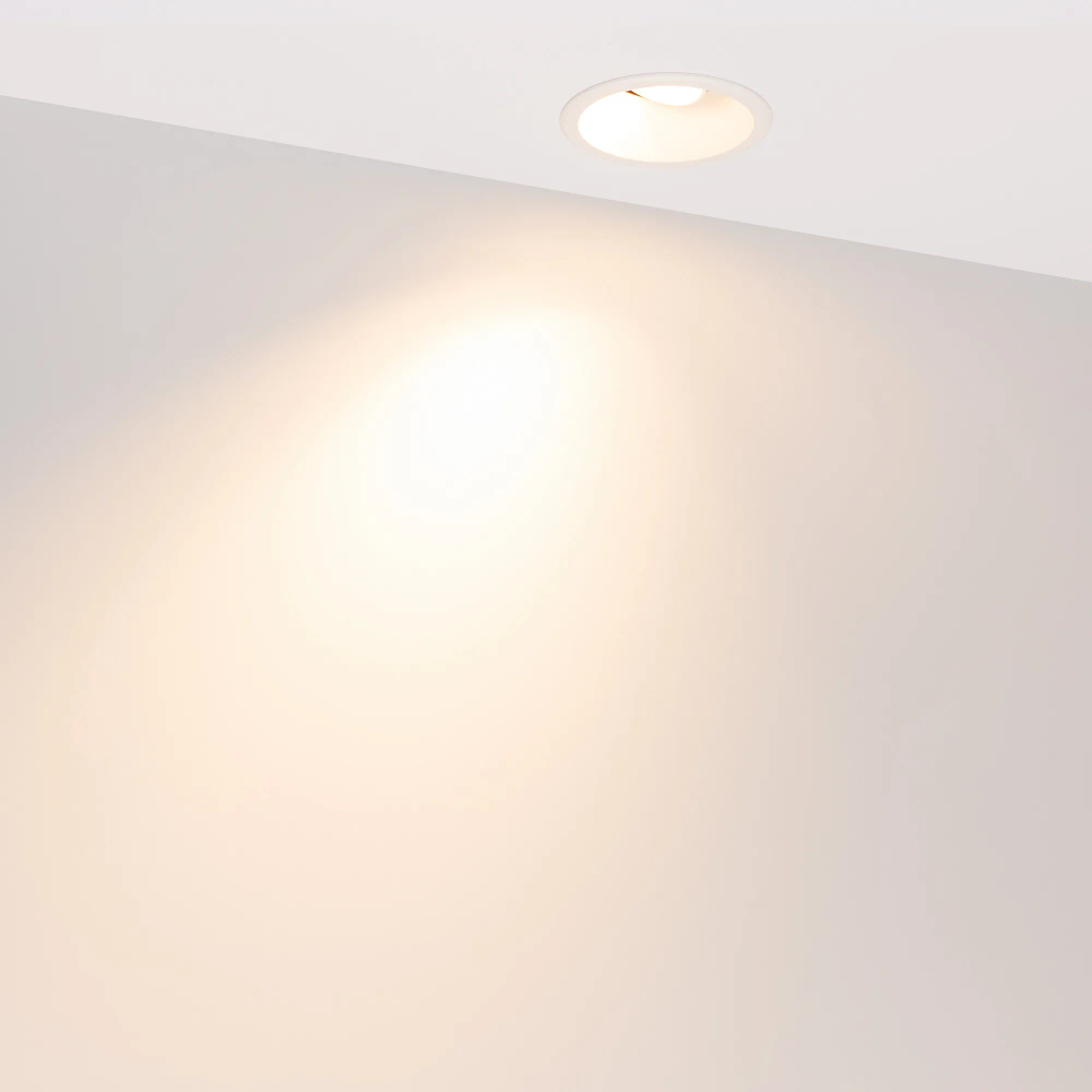 Светильник MS-FLOW-BUILT-R85-12W Warm3000 (BK, 15 deg, 230V) (Arlight, IP20 Металл, 5 лет) 061242