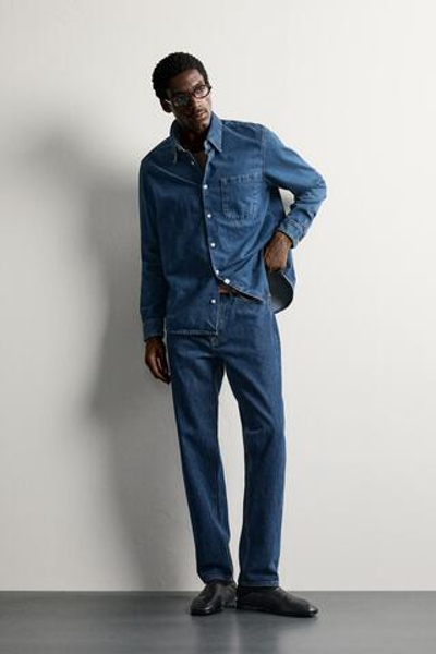 ДЖИНСОВАЯ РУБАШКА REGULAR FIT — ZARA · 4470/351