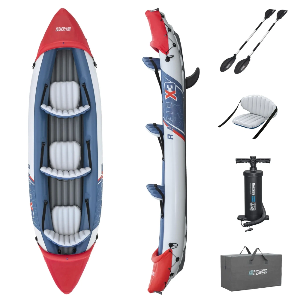 Каяк 3-местный Rapid X3, 381*100 см Bestway (65132)