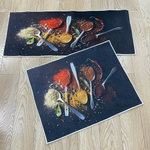 Набор ковриков интерьерных ZALEL КУХНЯ (KITCHEN) 50*120+60*80 6880
