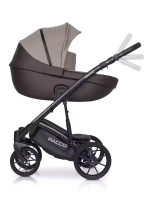 Коляска  PACCO (2 в 1) (RIKO BASIC) 07 Mokka (кофейный-темно-коричневый)