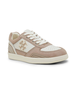 Кожаные кроссовки clover court TORY BURCH - белый(155626)