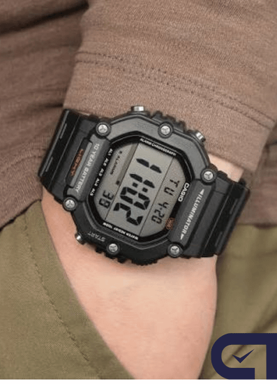 Casio AE-1600H-1A — мужские электронные часы