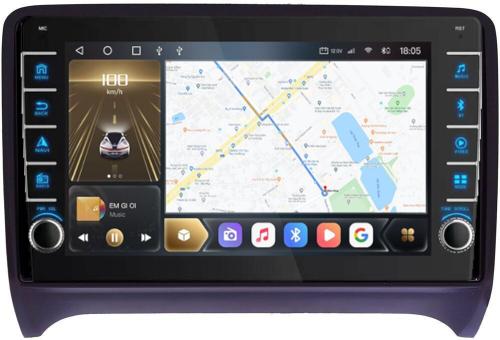 Магнитола для AUDI TT 2006-2014 (8J) - Kuberg OL-9101 (кнопки и крутилки), Android 12, Быстрая, CarPlay, 4G SIM-слот