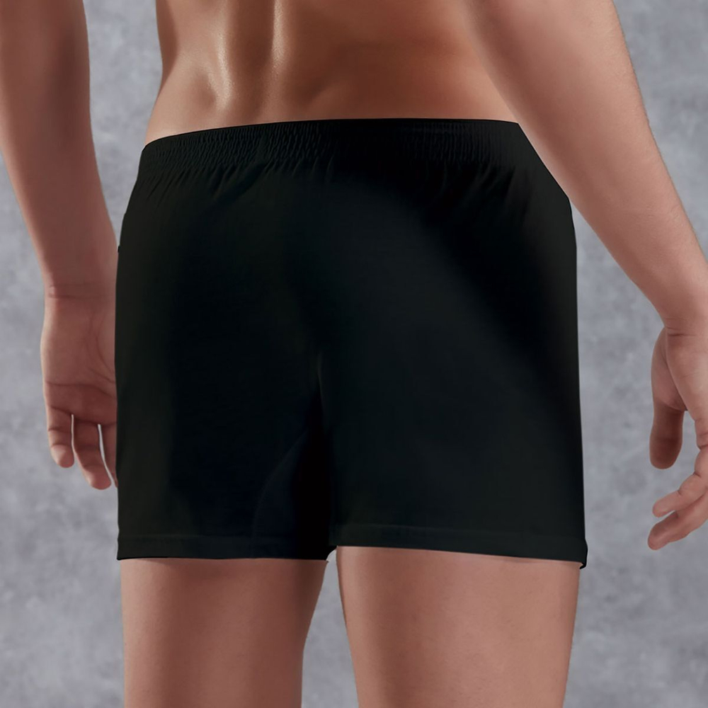 Хлопковые трусы-боксеры свободного покроя Doreanse Cotton Basic (Размер: L) (Цвет: темно-синий)