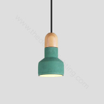 Pendant design lamp  QIE BAMBOO by Bentu Design (Green)