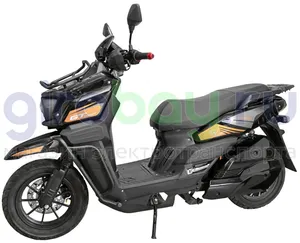 Электроскутер GT Tank 3000W (72V/60Ah) - Чёрный с кофром, обновленная версия фото №6