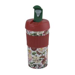 Termo fincan / Thermal mug / Термокружка с силиконовой вставкой «Флора. Пионы», 500 м