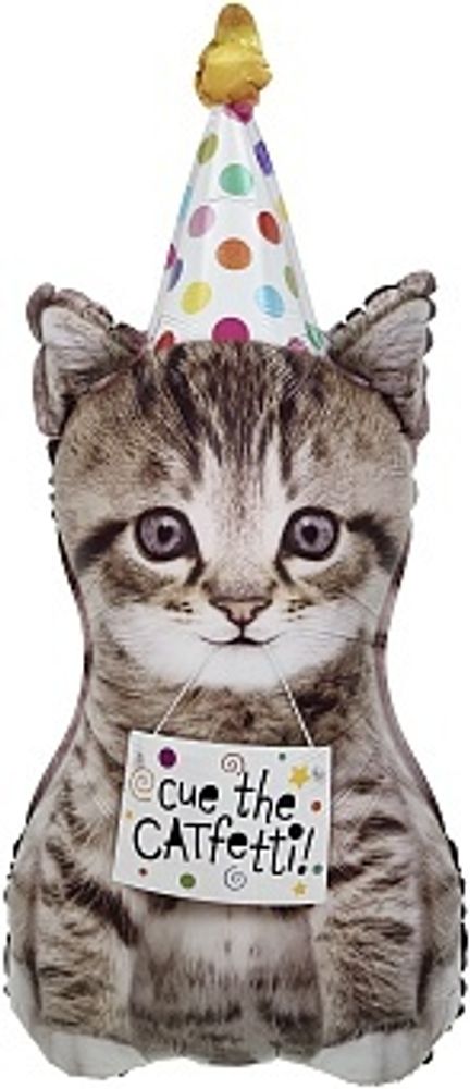 К Фигура Котенок в колпачке 65*33 см.