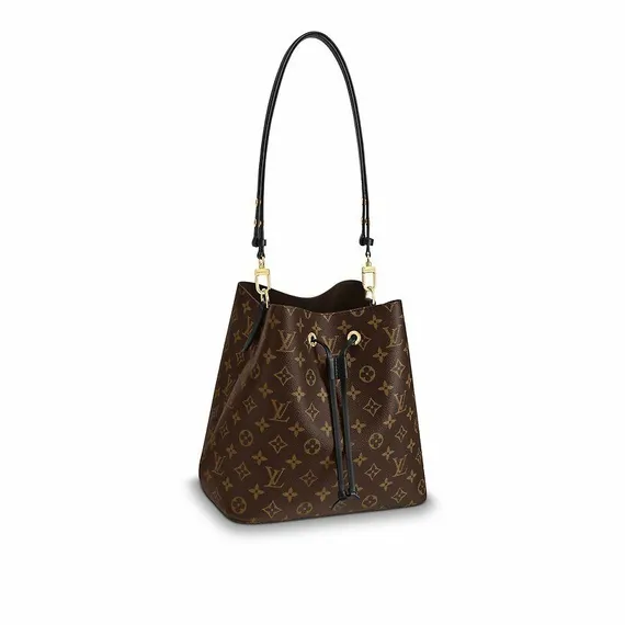 Сумка Louis Vuitton NeoNoe MM (черная фурнитура)