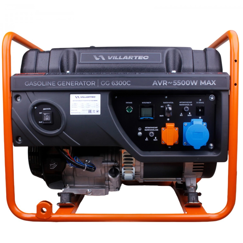 Генератор бензиновый Villartec GG6300C