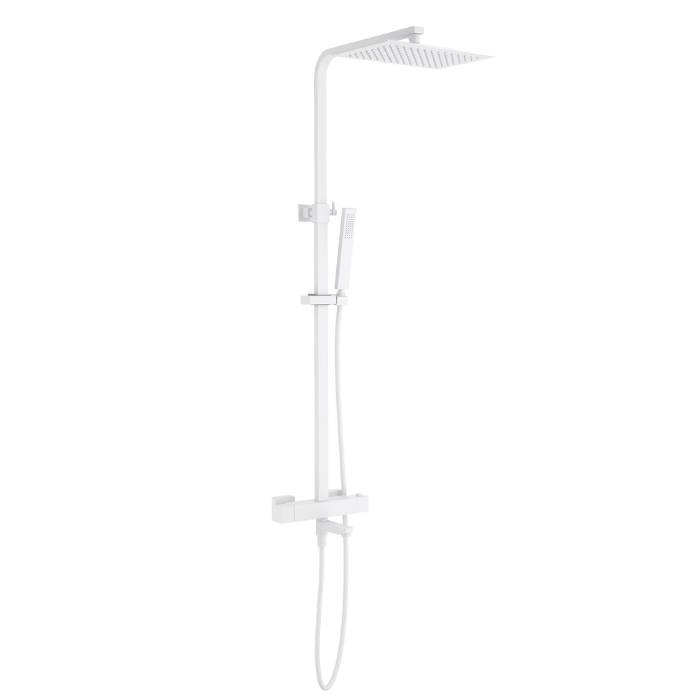 Душевая система с термостатом Tetra-Thermo SX-0169/16 Белый матовый