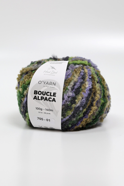 Пряжа O'Yarn BOUCLE ALPACA, 100г