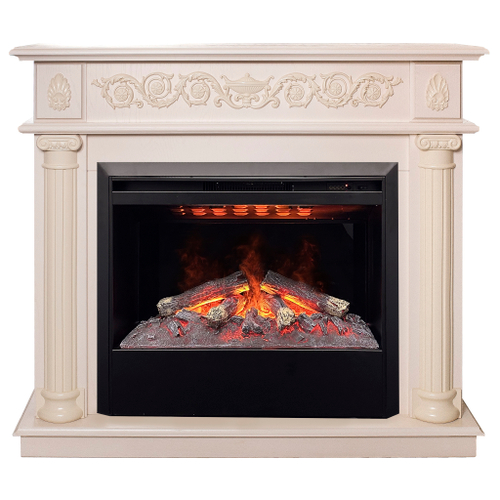 Каминокомплект Real Flame Attica WT с очагом 3D Helios 26 SBG