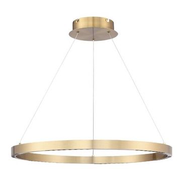 Подвесной светильник LED 32W 4000K SL6238.333.01 латунь Parilla ST-Luce
