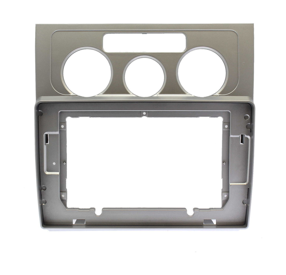Переходная рамка магнитолы VOLKSWAGEN TOURAN 2003-2010 10,2 дюймов (авто с кондиционером)