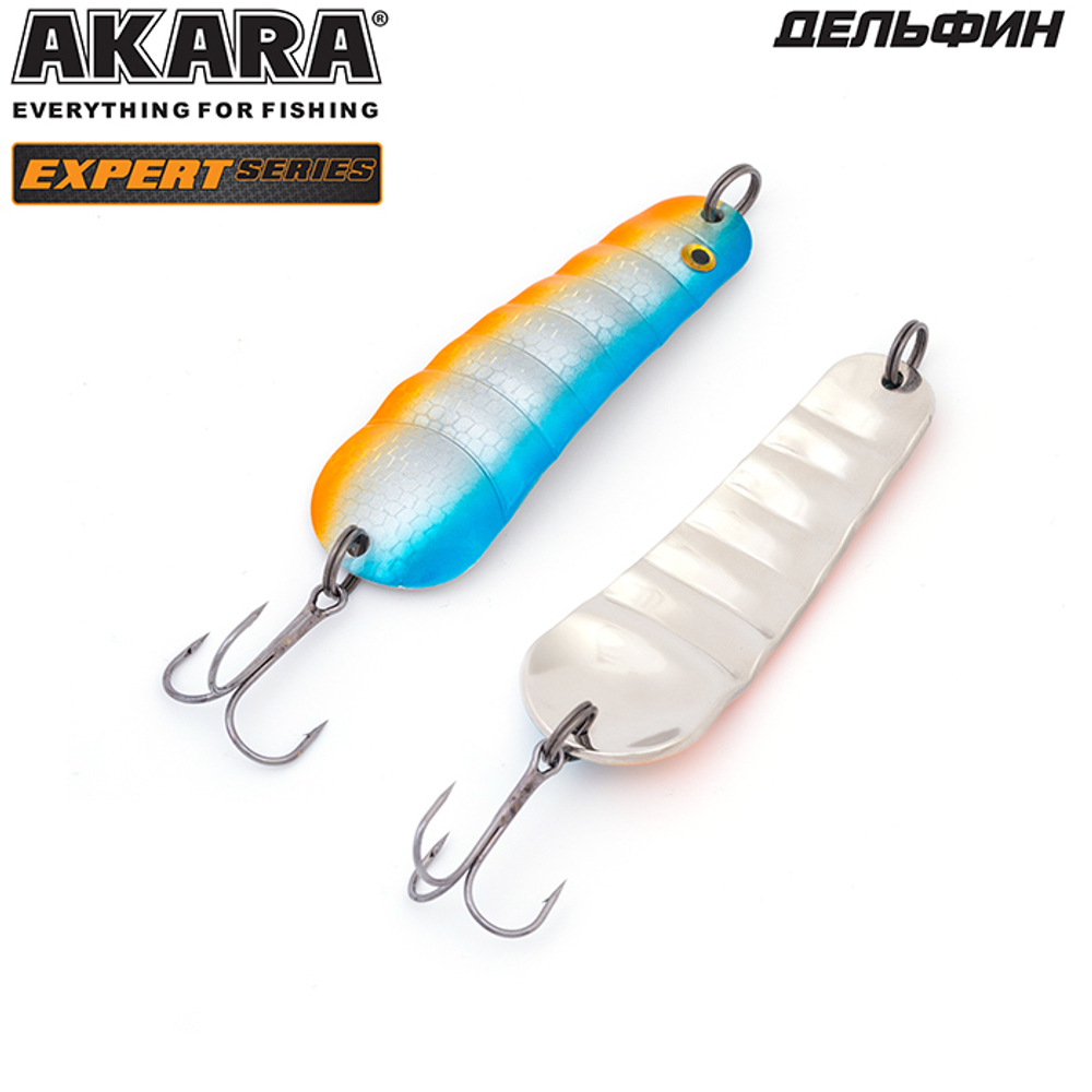 Блесна колебалка Akara Expert Дельфин 65 мм 12 гр. 1/SIL