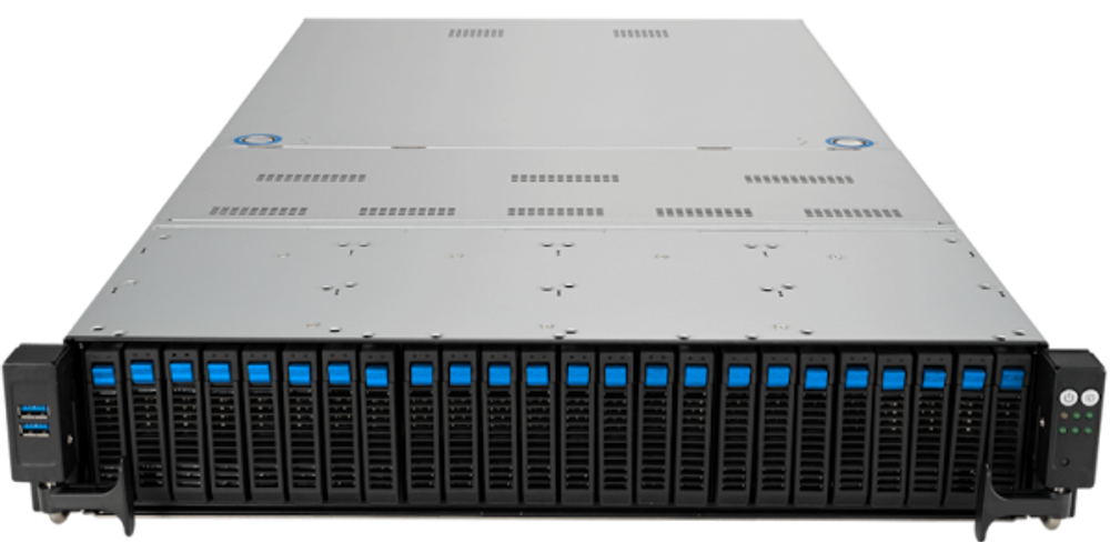 Серверная платформа 2U ASUS RS720A-E12-RS24U/10G/2.6kW/24NVMe/OCP