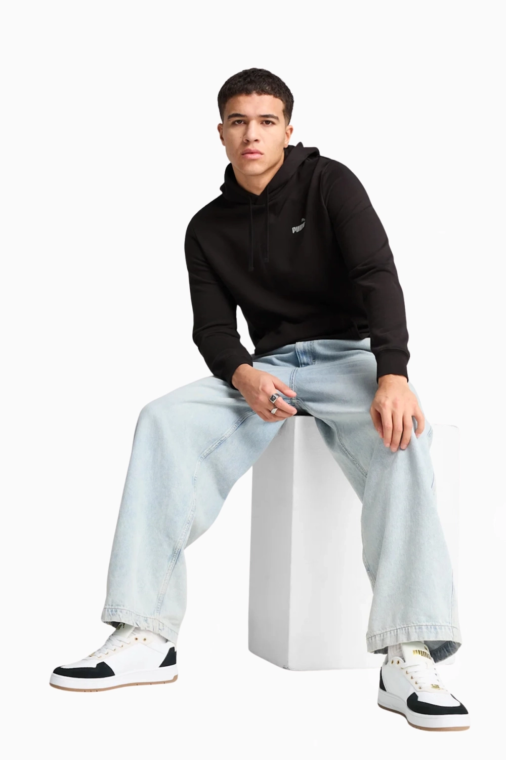 Кофта Puma Essentials 2 Color No. 1 Logo - черный