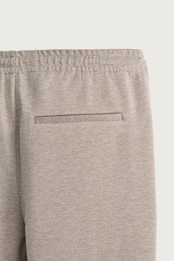 ZARA БРЮКИ-ДЖОГГЕРЫ NON IRON КОМФОРТНОЙ ПОСАДКИ, ТЕМНЫЙ РЫЖЕВАТО-КОРИЧНЕВЫЙ