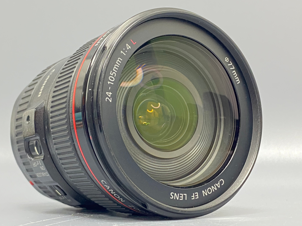 Canon 24-105mm 4L Царапина на линзе