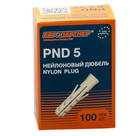 Дюбель нейлоновый распорный 5х25 мм (100 шт) 237000