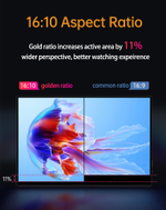 14" Портативный сенсорный монитор VCHANCE 4K OLED 3840x2400, 60 Гц