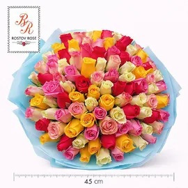 Букет 101 роза Микс