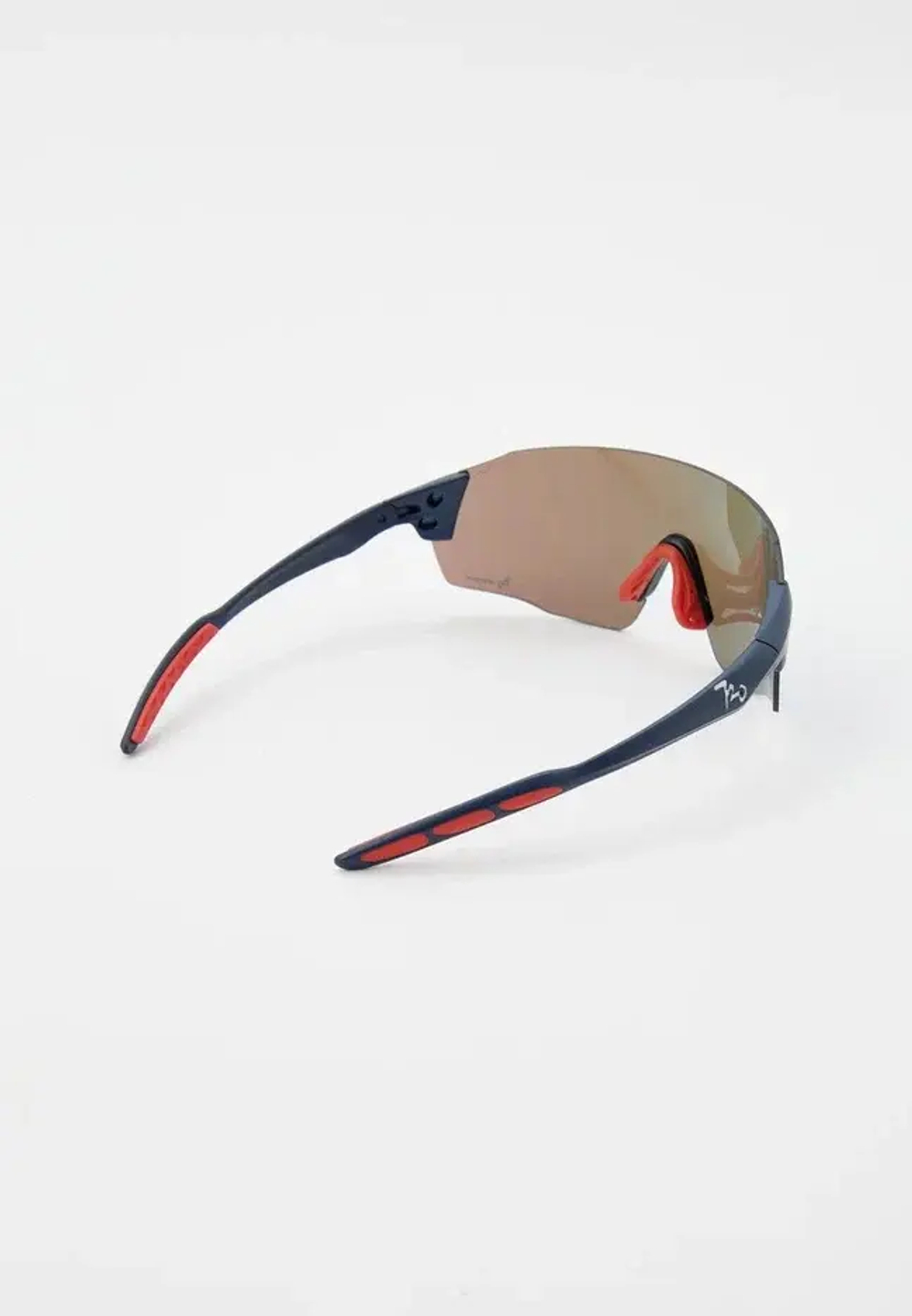 Спортивные очки 720armour Kamikaze Cylinder / Matte Dark Navy / Smoke Full  Blue Ti Lens