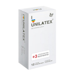 Разноцветные ароматизированные презервативы Unilatex Multifruit 12шт