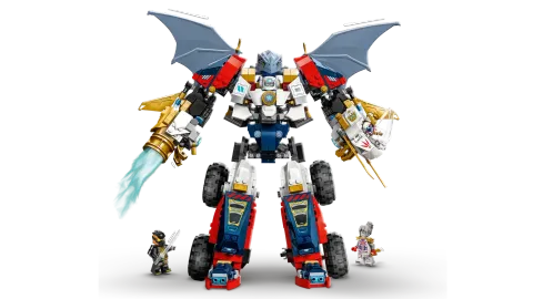 Конструктор LEGO Ninjago 71834 Ультра-комбайнерный мех Зейна