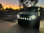 Кронштейн для доп. фар с самими фарами на штатный бампер Bronco / Bronco Raptor 2022+ Форд Бронко Раптор