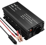 Инвертор 12V-220V 2200W чёрный чистый синус Foval