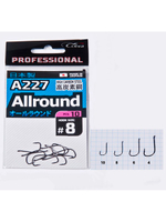 Крючки Cobra Pro AIIROUND серии A226 размер 001 (10 уп. по 6 шт.)