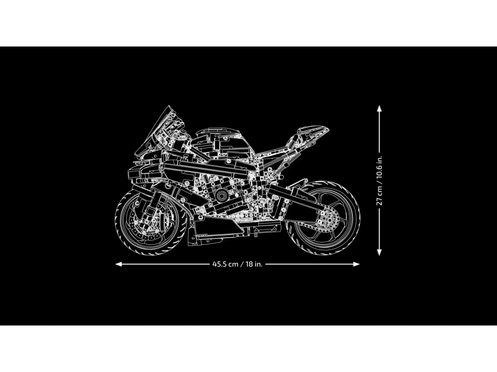 Конструктор LEGO Technic 42130 BMW M 1000 RR